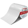 GEFONG Gomma Butilica Impermeabile Nastro in Foglio di Alluminio Lunghezza 5m Larghezza 15cm Nastro di Riparazione per Condotti Tetto Grondaia Riparazioni Interne ed Esterne 1 Rotolo