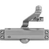Yale Chiudiporta aereo serie 300 cod. 30-0300-0001-00-60-11 argento, Braccio senza fermo