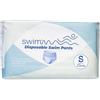 SWIMMM - Pannolini piscina monouso adulti - Taglia S (36-57 kg / 56-91 cm circonferenza fianchi) - 22 pezzi - Discreti & Delicati sulla pelle - Protezione incontinenza fecale - Nuoto in sicurezza