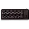 CHERRY G84-4400, Tastiera Compatta con Trackball, Layout per gli Stati Uniti (QWERTY), Cablate (Connessione USB), 2 Tasti Mouse, Switch Meccanici CHERRY ML, Nero