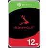 Seagate IronWolf 12TB, Unità disco interna, 3.5, SATA 6 GB/s, Data Rescue Service (ST12000VNZ008)