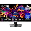 MSI MPG 321URX QD-OLED - Monitor da gioco 4K UHD da 31,5, pannello OLED Quantum Dot 3840 x 2160, 240 Hz/0,03 ms, 99% DCI-P3, ΔE≤2, DisplayHDR True Black 400, KVM, RGB - DP 1.4a, HDMI 2.1, USB Type-C