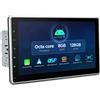 XTRONS TIX221L AUTORADIO 2 DIN GPS 12,8 ANDROID 12 WiFi 4G USB CARPLAY DSP 8GB
