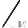 SBPEN Penna S per Samsung Galaxy Tab S6 Lite + 5 punta (SM-P610/P613/P615/P619/P620/P625) (nero)