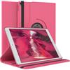 EAZY CASE - Custodia per iPad Pro 10,5 tablet Cover protettiva Smart Cover Supporto rotante Astuccio pieghevole 360° girevole con funzione stand Similpelle Rosa