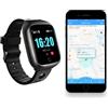 ABUBU Reloj Localizador GPS Personas Mayores, Niños, Alzheimer, Botón SOS, Detector Caída, Teléfono, App Español, Reloj Abu Family Care, Manual Español