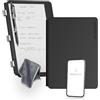 Rocketbook Pro 2.0 Taccuino digitale riutilizzabile - Taccuino intelligente a spirale nero A4 con penna cancellabile Frixion e salvietta