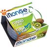 Monge Fruits Cat Adult Tonno e Kiwi - Lattina da 80 Gr - CONFEZIONE RISPARMIO