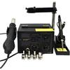 Generic Stazione di saldatura, kit dissaldatura pistola ad aria calda, controllo della temperatura di precisione, strumenti di riparazione essenziali per elettronica e PCB lavoro