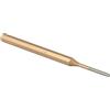 EfforPrac Scalpello cilindrico trattato termicamente in acciaio CR-MN ad alta resistenza, strumento per marcatura di precisione su metallo, legno e pelle, diverse dimensioni (4 mm)