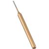 EfforPrac Scalpello cilindrico trattato termicamente in acciaio CR-MN ad alta resistenza, strumento per marcatura di precisione su metallo, legno e pelle, varie dimensioni (3 mm)