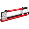 Generic Taglierina DIN con guida e scala di misurazione per un taglio preciso su guida da 35 mm, strumento perfetto per installazioni elettriche e progetti fai da te