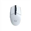 LOGITECH Mouse da gioco wireless Logitech G305 Lightspeed, sensore HERO 12000 DPI, 250 ore di autonomia, 99 grammi, bianco