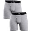 Merino.tech Boxer Uomo Lana Merinos Mutande Intimo Termico Mutande | Intimo Anti-Odore e Traspirante, Elastico in Vita, Anti-Sfregamento, Comfort Tutto Il Giorno, Lavabile in Lavatrice