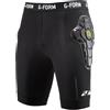 G-Form Ex-1 Fodera Corta Bicicletta, Nero/Giallo, Adulto Grande