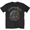Rolling Stones The Dragon '78 (Black Print), T Shirt Uomo, Nero, L