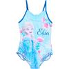 Disney Frozen - Costume da bagno da ragazza | piccoli regali per bambini | Costume da bagno Elsa | Costume intero | Must-Have per le vacanze | Bikini | Nuoto, Blu, 128