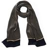 UK_Stone - Foulard da uomo, 100% seta, sciarpa vintage, Taglia unica