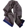 UK_Stone - Foulard da uomo, 100% seta, sciarpa vintage, Taglia unica