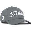 Titleist Cappellino da Baseball da Uomo Tour Performance Visor, Carbone/Bianco., Taglia Unica