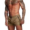 TMEOG Costume Uomo Mare Costumi da Bagno Piscina Nuoto, Pantaloncini Uomo Sportivi Palestra Running Pantaloni Corti Estivi Calzoncini Corsa Surf con Tasca a Cerniera(Khaki,S)