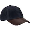 Romney's Romneys Cappello in cera | realizzato al 100% in cotone cerato, antivento e impermeabile | in diversi colori | Taglia unica, Blu, Taglia unica