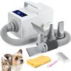 Mxmoonant Soffiatore per Cani 2800W, Controllo Temperatura Intelligente