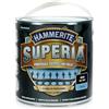 Hammerite Superia smalto metallo antiruggine interno e esterno, Brillante Nero, 2.5 L