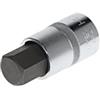 GEDORE Red Inserto Cacciavite, Inserto Esagonale 17 mm, 1/2 pollici, 12.5 mm, Inserto Giravite, Utensile, R62551710, Acciaio