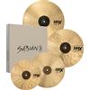 Sabian Set di piatti promozionali HHX Complex con 18 pollici Thin Crash (15005XCNP)