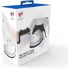 PDP METAVOLT PS5 DUAL CHARGER WHITE For SONY PLAYSTATION PS5 - PS4, Officially Licensed