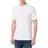 Armani Exchange Plain 3D Printed Front Logo T-Shirt, Bianco Sporco, M Uomo