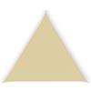 Tenda a Vela Ombreggiante Triangolare 5x5x5m in Poliestere Beige