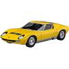 Hasegawa 620511-1/24 Lamborghini Miura P400 SV, versione dettagliata, giallo, scala 1:24