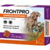 BOEHRINGER ING.ANIM.H.IT.SPA Antiparassitario Per Cani Frontpro 3 Compresse Masticabili Da 136mg Per Cani Da 25 A 50kg