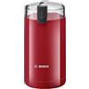 Bosch Macina Caffè e Spezie TSM6A014R, 180 W, 150 g/min, 2 Lame Acciaio Inox, Plastica, Rosso