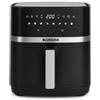 BLUNORD Friggitrice ad Aria 8L, Air Fryer 2200W con Doppia Resistenza 1700+500W, Display Digitale con Icone, 8 Programmi, Cestello Antiaderente