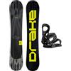 DRAKE GT BOARD + KING Kit Snowboard Attacco