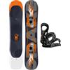 DRAKE LEAGUE 25 + KING Kit Snowboard Attacco