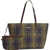 BARBOUR WETHERHAM QUILTED TARTAN Borsa Tote