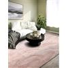 Villeroy & Boch Shaggy Leon - Tappeto a pelo lungo, morbido, facile da pulire, per soggiorno, sala da pranzo, camera dei clienti, rosa antico, 120 x 170 cm