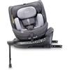 babyGO Move 360 - Seggiolino auto per bambini secondo la norma I-Size (40-150 cm), colore: Grigio