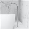 neoro bocca vasca in acciaio inox, installazione a pavimento,, BN0776BS, F; FC acciaio inox spazzolato [Rubinetteria Bagno > Rubinetteria Vasca]