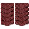 Koo-dib Salviette Mussole Neonato Cotone, 10 Pezzi Mussole Babycare, Morbidi, in Quadrotti Cotone Neonato, Panni in Mussola, 30x30cm per Babycare Neonato e Mamme