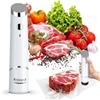 Kssvzz Mini Macchina Sottovuoto per Alimenti con 60 kPa Potenza di Aspirazione, Macchine Sottovuoto Alimenti Portatile, con 10 Sacchetti con Zip, Ideale per Casa, Viaggi, Campeggio e Conservazione