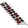 "Fatto a mano" Bracciale in argento sterling 925 fatto a mano con topazio miele, pietra prez...
