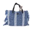 SCOTCH & SODA Borsa Donna One Size Blu Foderata Con Nappine Spiaggia
