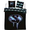 Aymax Batman Copripiumino Matrimoniale 240x220 + 2 Federe 65x65 Misto Cotone | Piumino matrimoniale reversibile | Misto cotone asciugatura rapida | Licenza DC Comics | Regalo adulti | Idea regalo