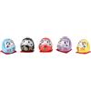 VALICLUD 5Pcs In Miniatura Bambola Giapponese di Buona Fortuna Fascino Tradizionale Fortuna Zen Kokeshi Dharma Statua Ornamento Per La Casa Ufficio Fengshui Decor