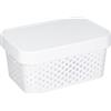 Curver Infinity Box Con Coperchio - 4,5 Lt - 27X19X12H Bianco